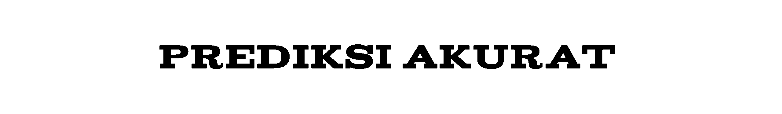 Prediksi Akurat